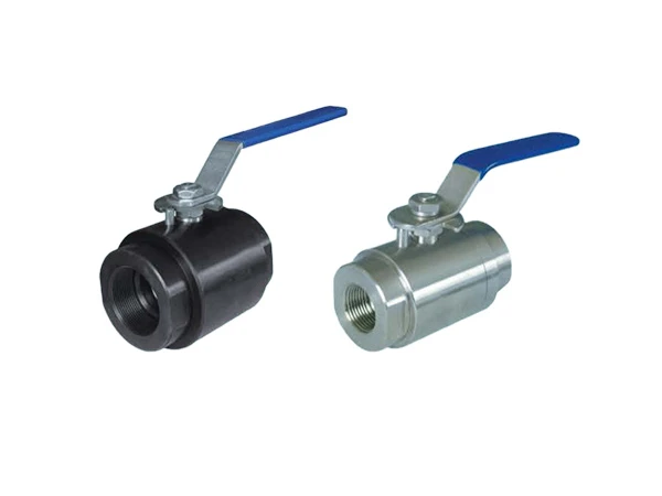 Two 2pc high pressure ball valves