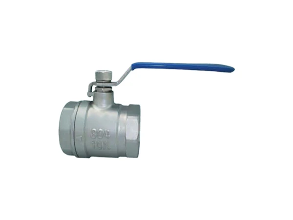 One 2pc reduced port ball valve