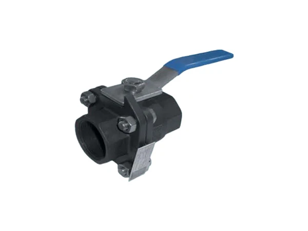 One 2pc screw bolt ball valve