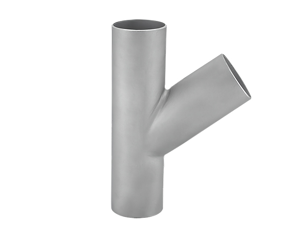 A 45° butt weld equal lateral tee