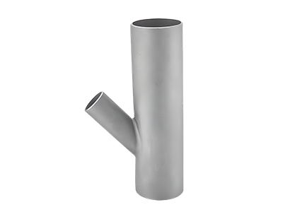 A 45° butt weld reducing lateral tee