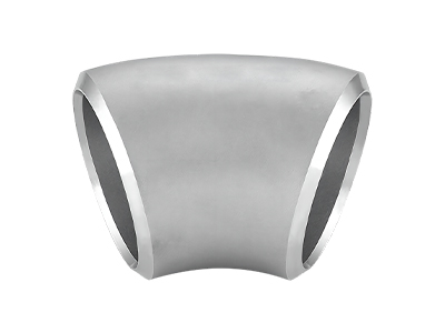 A 45° butt weld elbow
