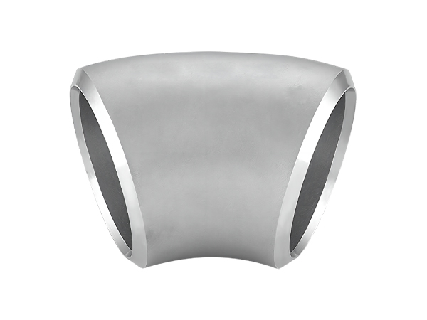 A 45° butt weld elbow