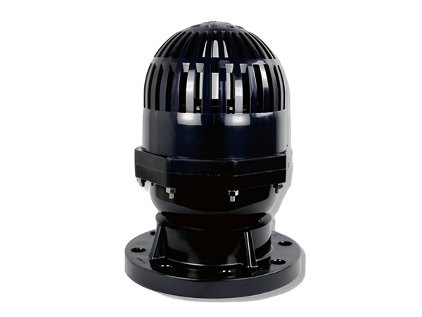 A KFVC-200 flanged swing foot valve