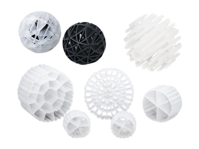 4 different types of water treatment packing