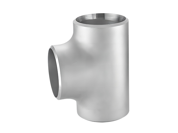 A butt weld equal tee