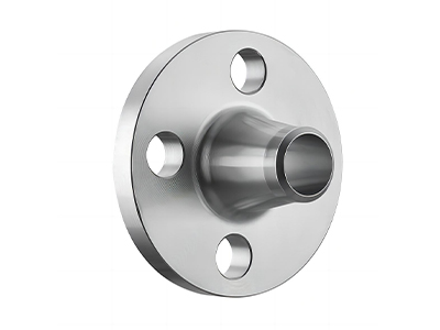 A butt weld neck flange