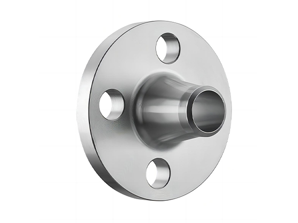 A butt weld neck flange