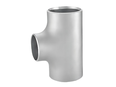 A butt weld reducing tee