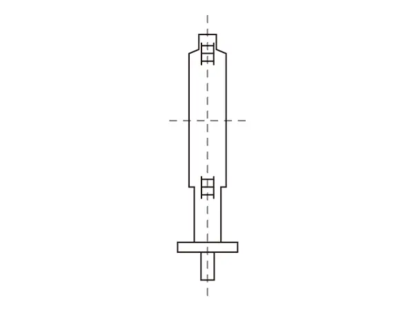 Not recommended butterfly valve installation direction