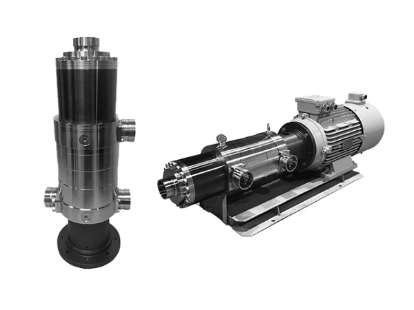2 desalination energy recovery devices placed at different angles