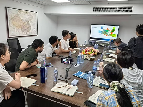 Technicians provide Product Training to the Sales team and foreign customers.