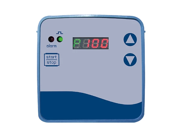 Manual adjustment dial of a DMS series SEKO electromagnetic diaphragm dosing pump