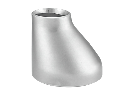 An eccentric butt weld reducer