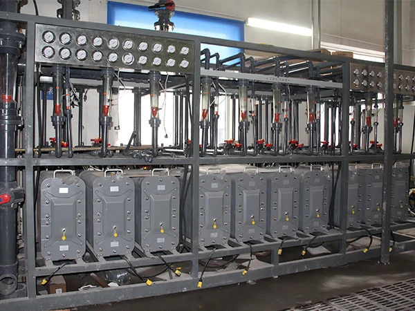 Frontal view of the SN series EDI module taken from a side angle.