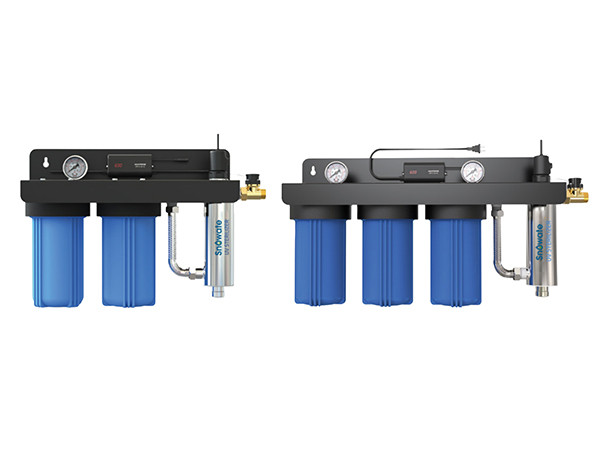 2 different types of EPS whole house UV systems