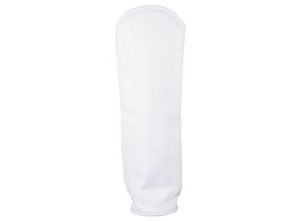 A piece of LCR Oil Absorption filter bag with thermal welding arc bottom.