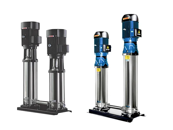 2 high-pressure pump units connected in series
