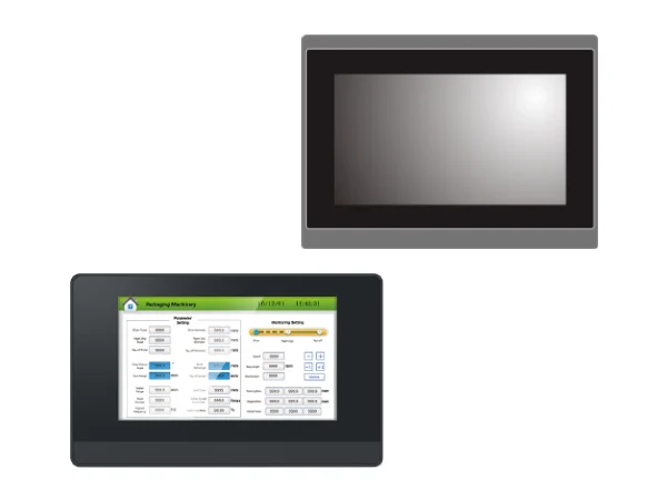 Two different types of human-machine interfaces
