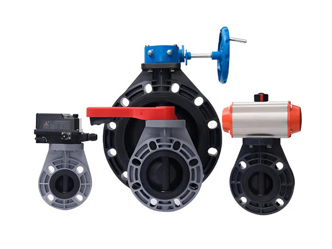 Different types of KBV series butterfly valve