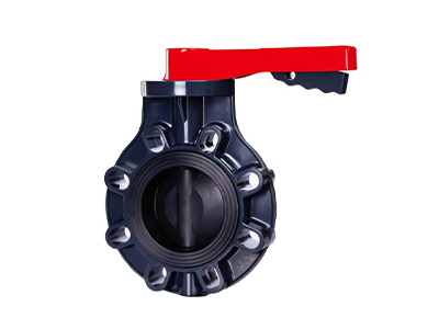 A KBVL handle  butterfly valve