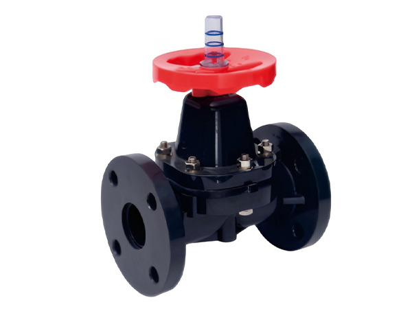 A KDVF-200 flanged diaphragm valve