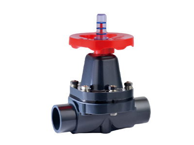 A KDVS diaphragm valve socket type