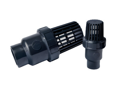 2 KFVS-100 single union foot valves