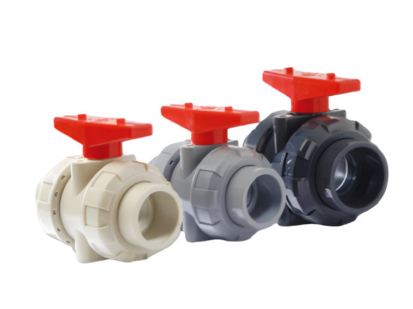 3 KVT true union ball valves