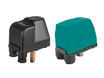 2 different types of MC-9 mechanical pressure switches