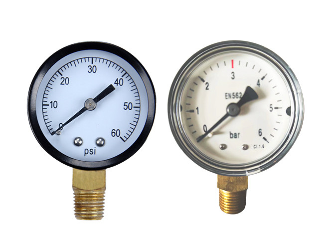 2 ordinary pressure gauges are displayed.