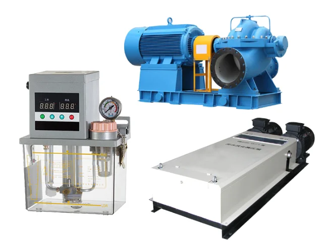 Three different types of other pumps
