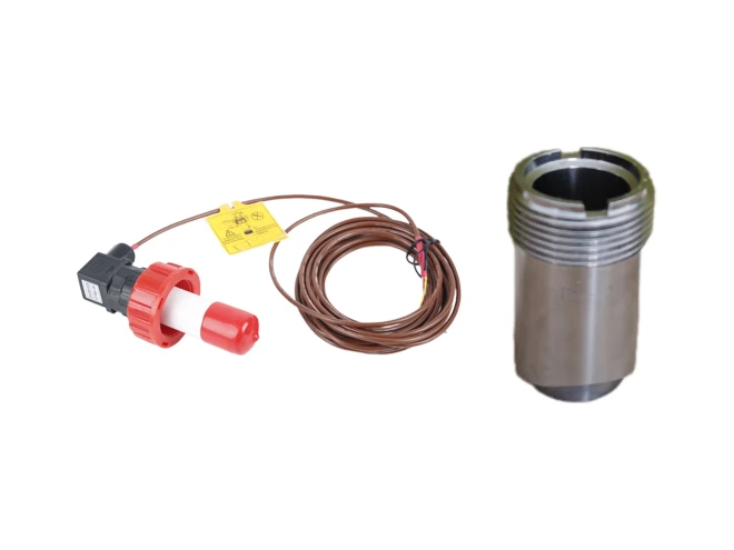 A sensor and a mounting bracket