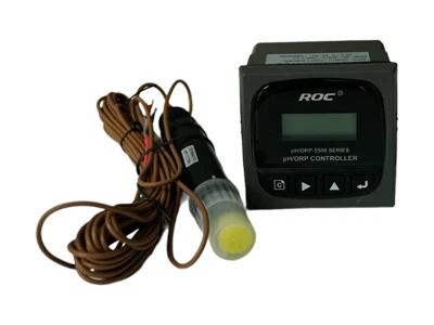 A closed pH/ORP-5500 controller and sensor