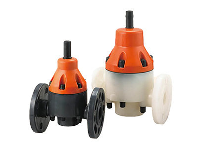 Three 186-F type safety valve / back pressure valve on white background.