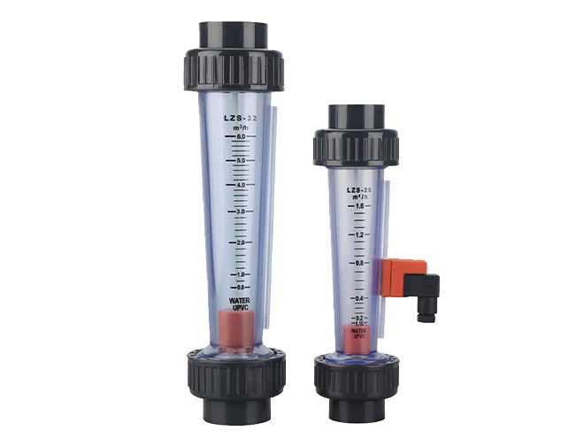 Two different types of flowmeters.