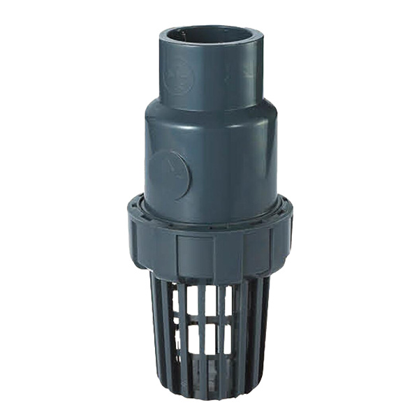 A foot valve on white background.