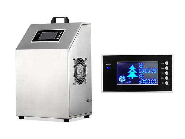 A portable intelligent control ozone generator