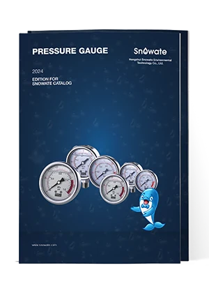 Different types of pressure gauges are displayed on the cover.