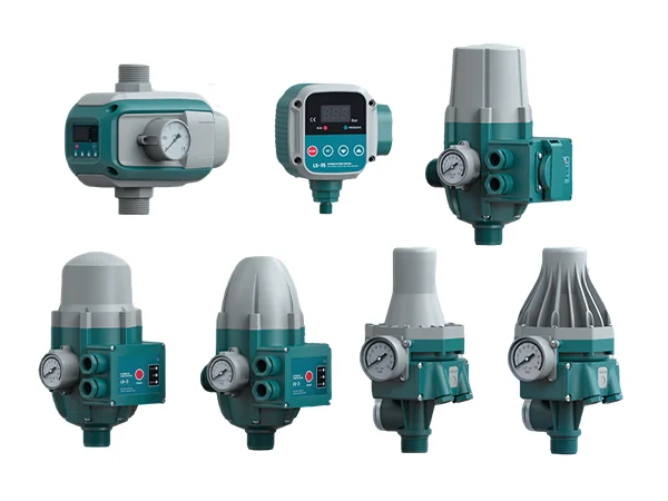Multiple different types of digital pressure switches