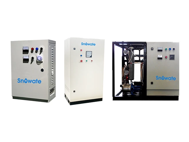 4 different types of small industrial ozone generators