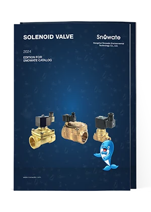 There are several different types of solenoid valves on the cover.