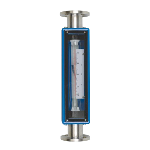 A SR LZB-GA24 series glass tube rotameter.