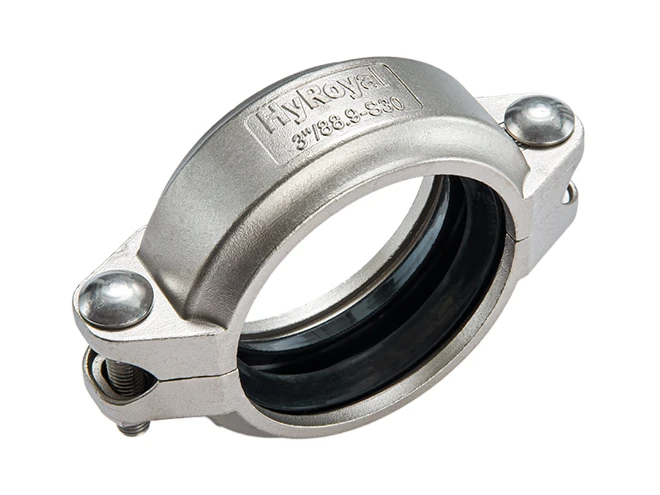 Hình ảnh khớp nối có rãnh bằng thép không gỉ