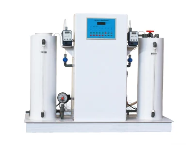 A SWCY integrated composite chlorine dioxide generator