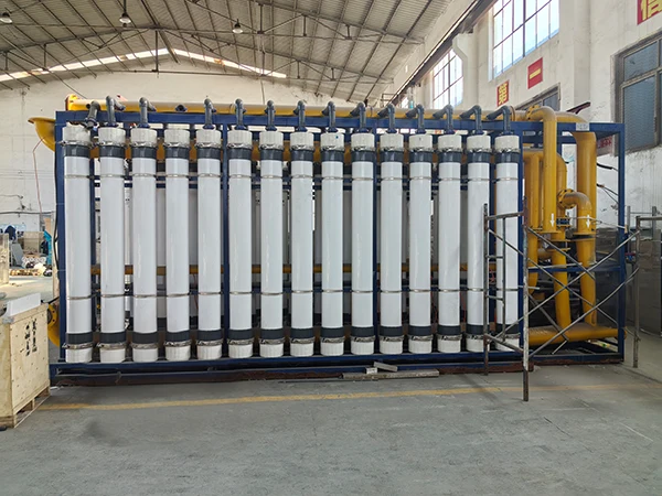 Complete UF system after production