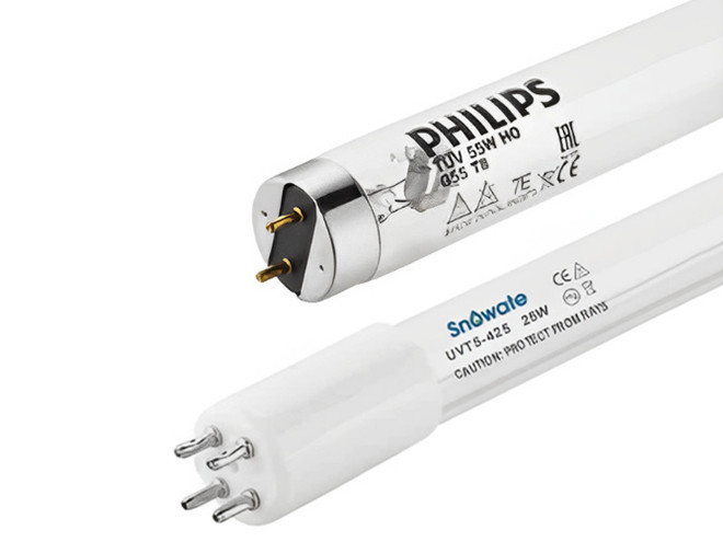 2 different series UV lamps