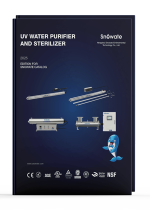 Es gibt verschiedene Arten von UV-Wasser-Sterilisatoren auf dem Cover.