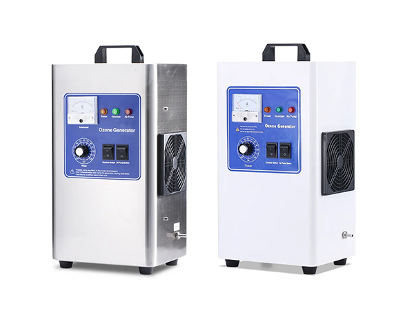 2 vertical ozone generators for space disinfection