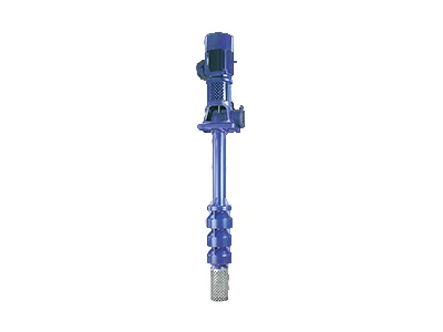 A upright VTC series horizontal turbine pump